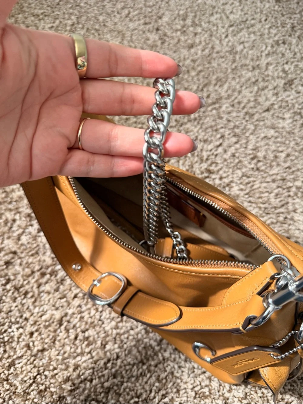 Coach Tan Cargo Juliette